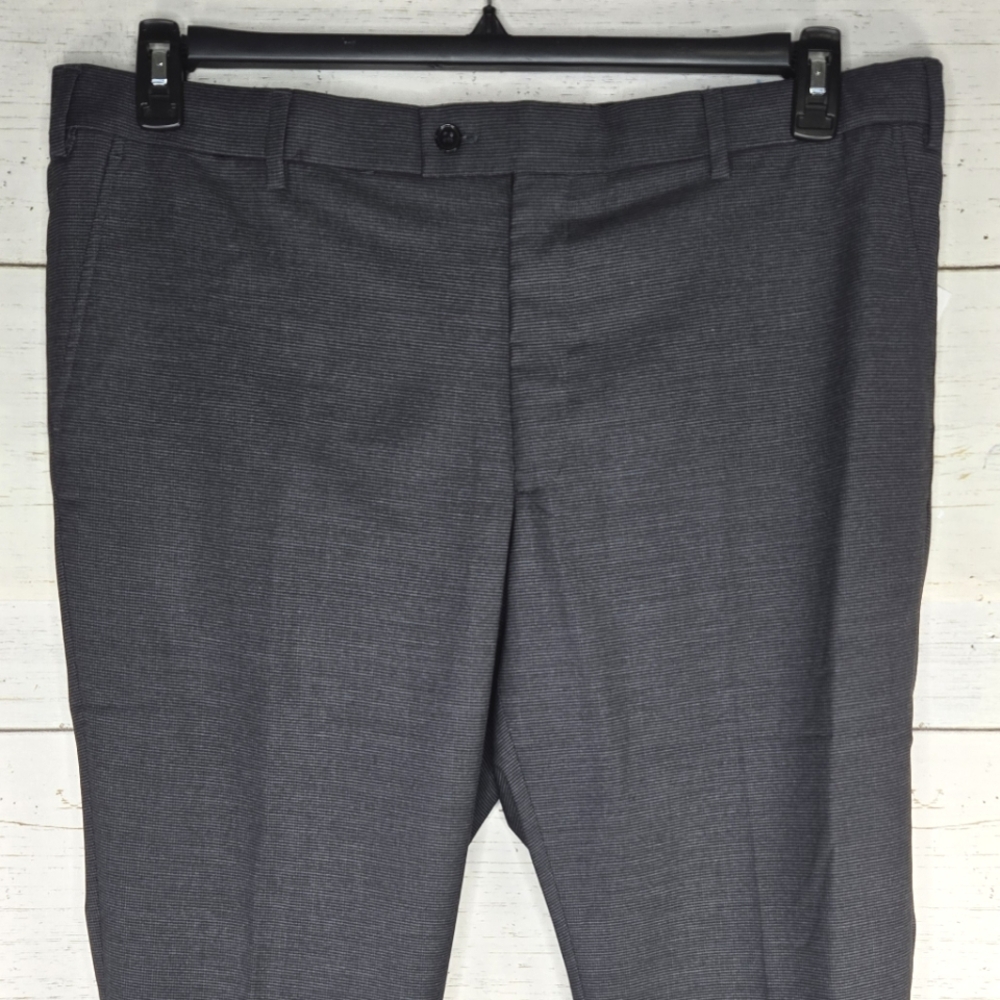 Savile Row Co. Hoxton Check Suit Dress Pants - Picture 2 of 9